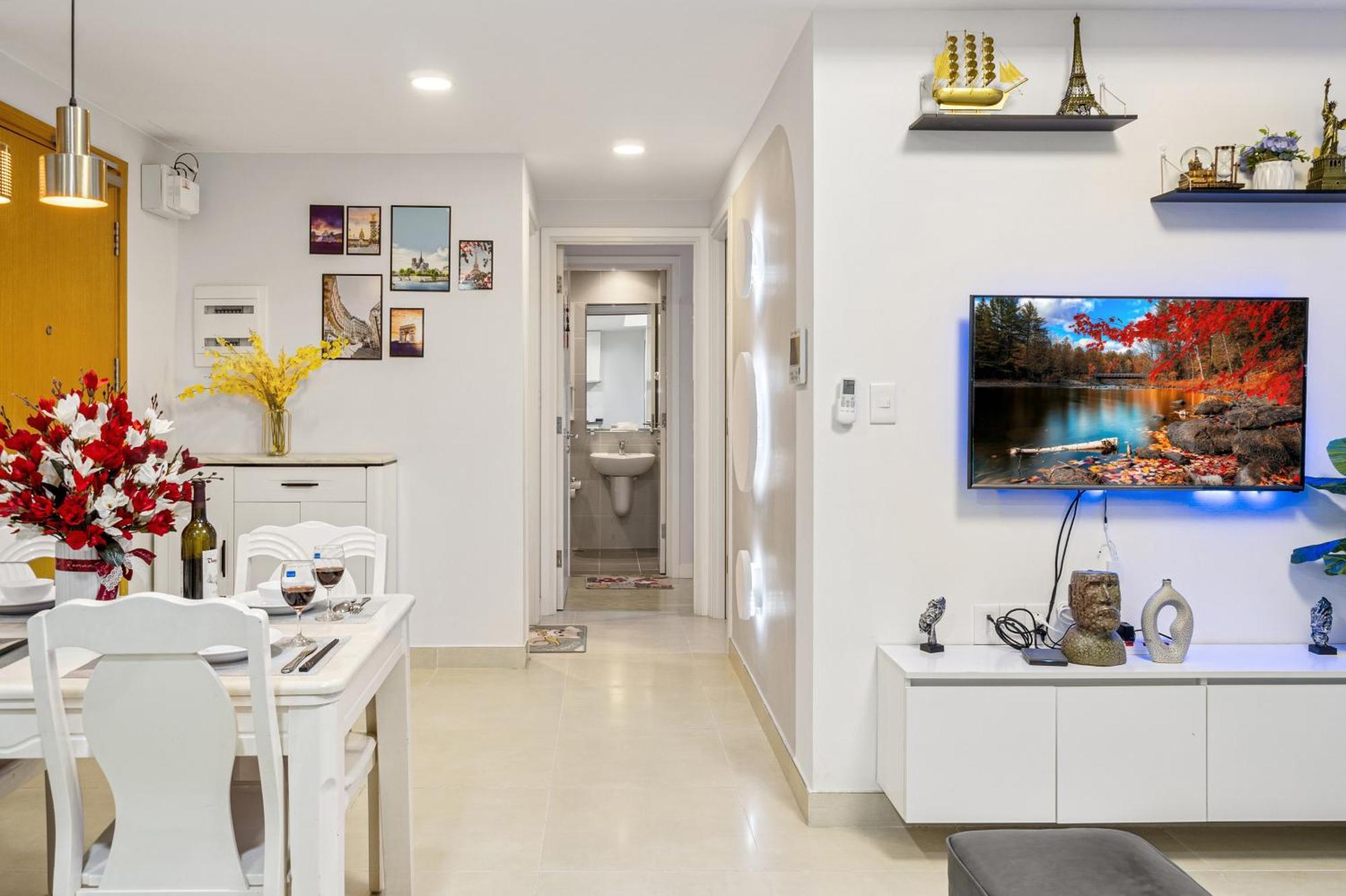 Cozy 2 Bedrooms Condo In T1 Masteri Thao Dien, Fully Furnished With Full Amenities Хошимин Экстерьер фото