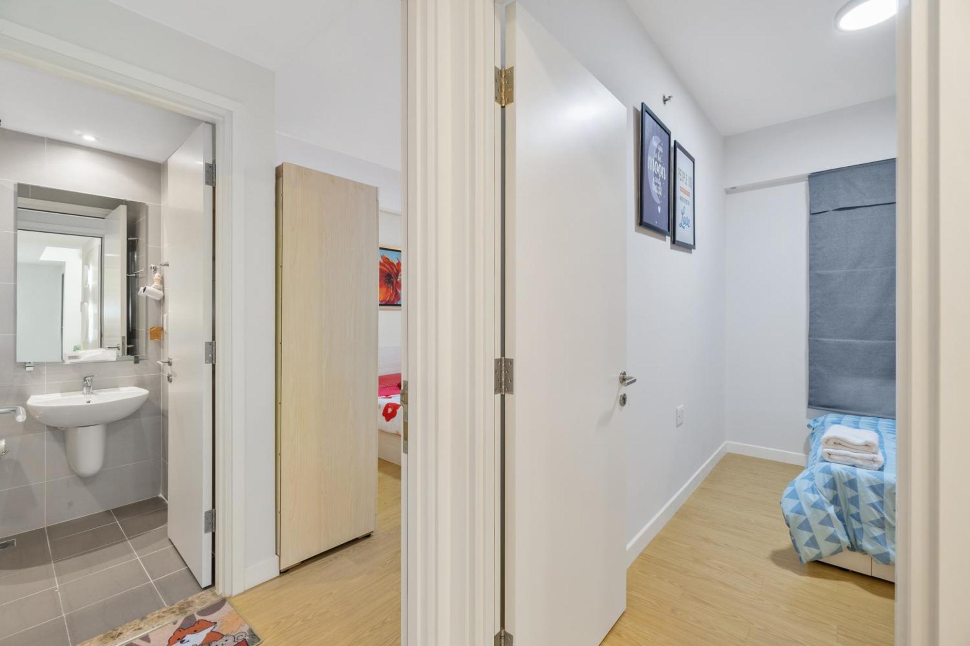 Cozy 2 Bedrooms Condo In T1 Masteri Thao Dien, Fully Furnished With Full Amenities Хошимин Экстерьер фото