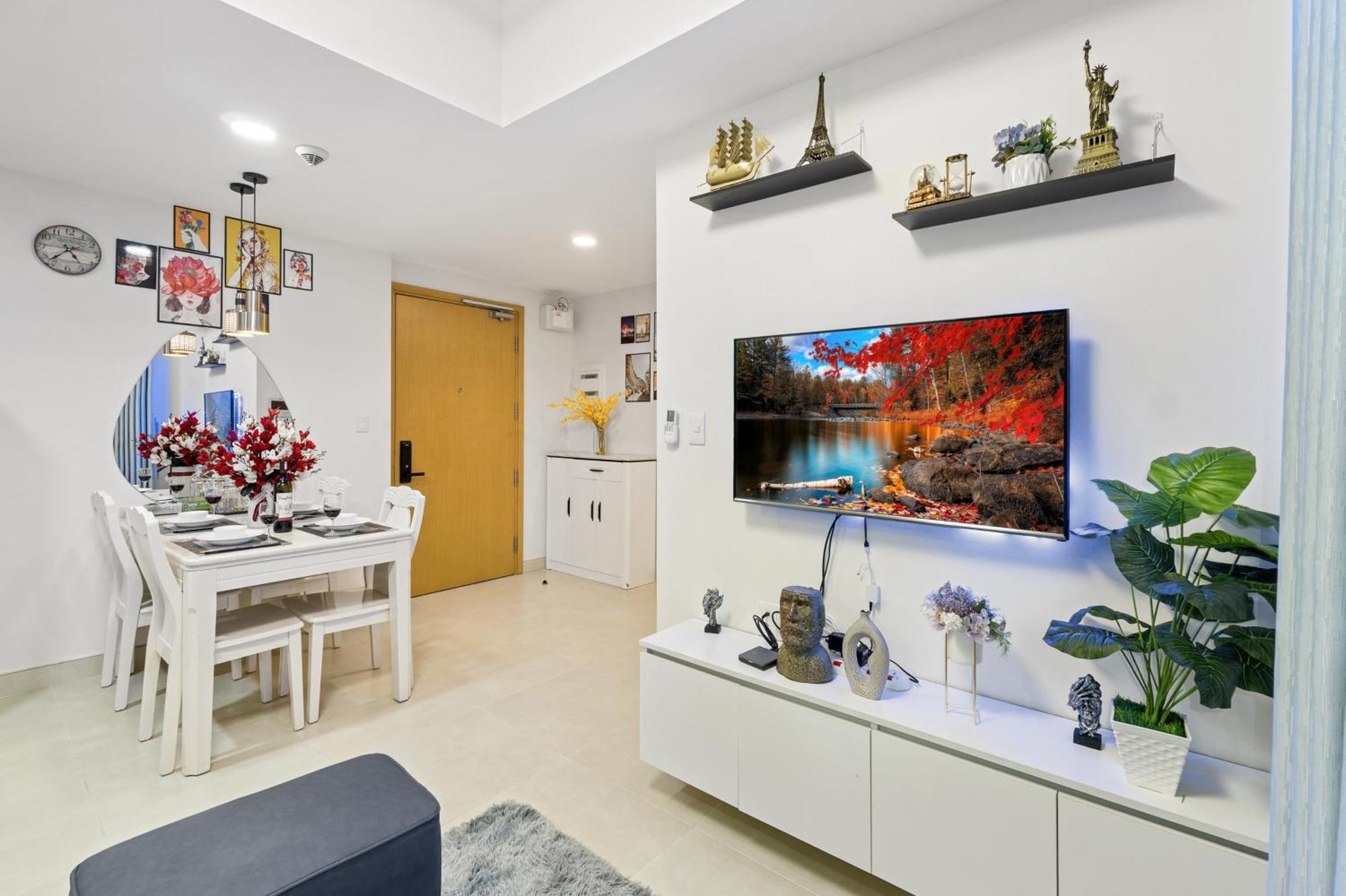 Cozy 2 Bedrooms Condo In T1 Masteri Thao Dien, Fully Furnished With Full Amenities Хошимин Экстерьер фото