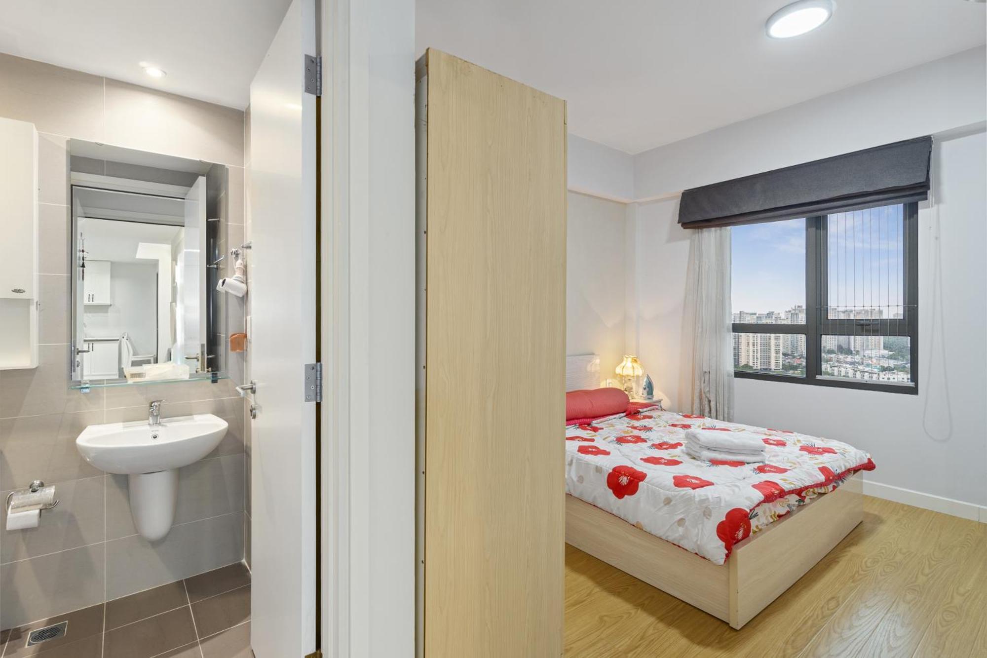 Cozy 2 Bedrooms Condo In T1 Masteri Thao Dien, Fully Furnished With Full Amenities Хошимин Экстерьер фото